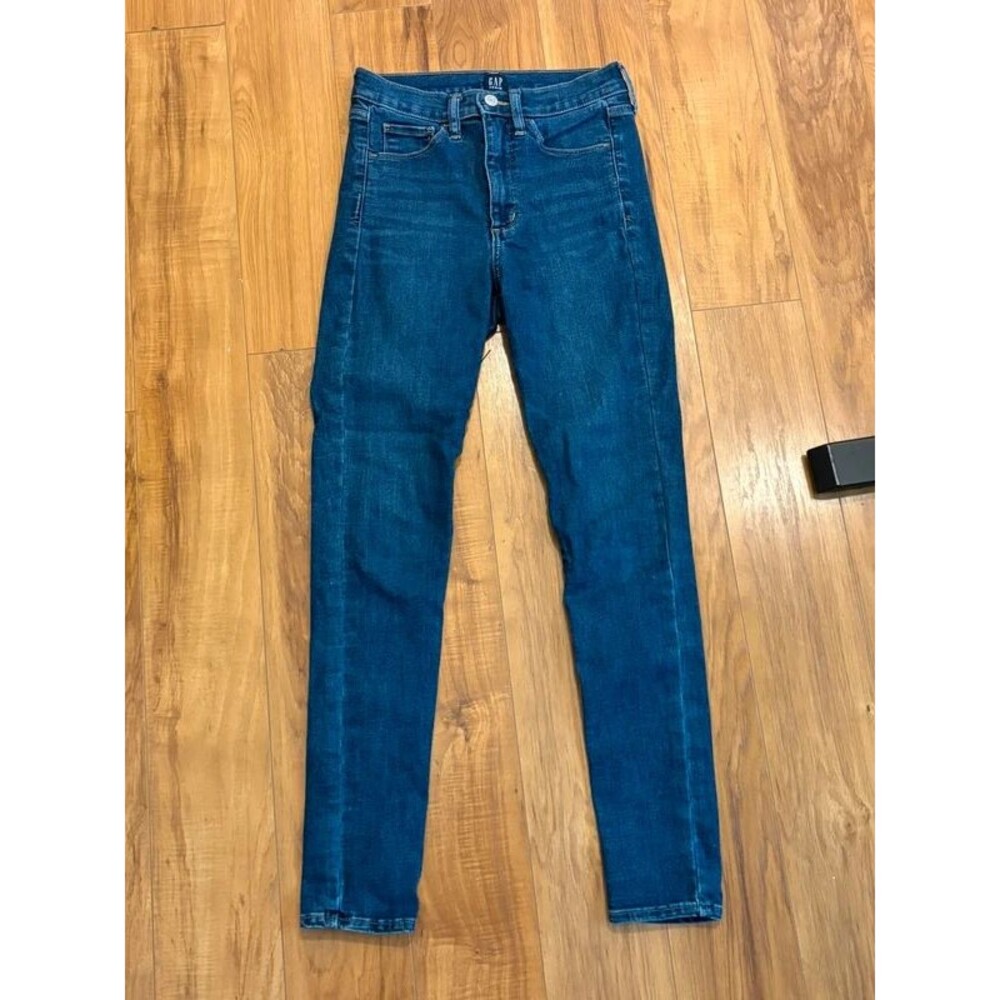 Gap Favorite Jeggings Women’s 2/26 Regular Dark Wash Stretch Skinny Jeans